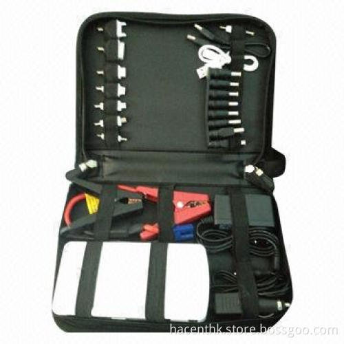 New arrival 18,000mAh car jump starter power bank, also for laptop